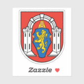 Wapen van Vukovar, Kroatië Sticker (Vel)