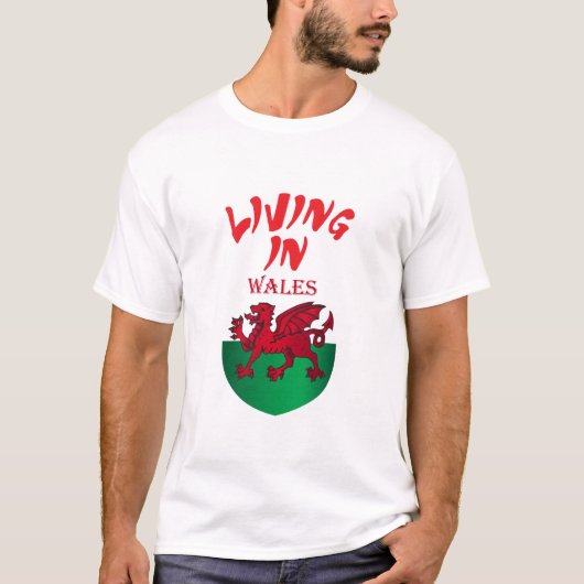 Wapen van Wales T-shirt (Voorkant)