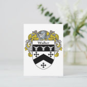 Wapen van Walker (Mantled) Briefkaart (Staand voorkant)