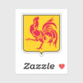 Wapen van Wallonië Sticker (Vel)