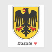 Wapen van Weimar, Duitsland - v2 Sticker (Vel)