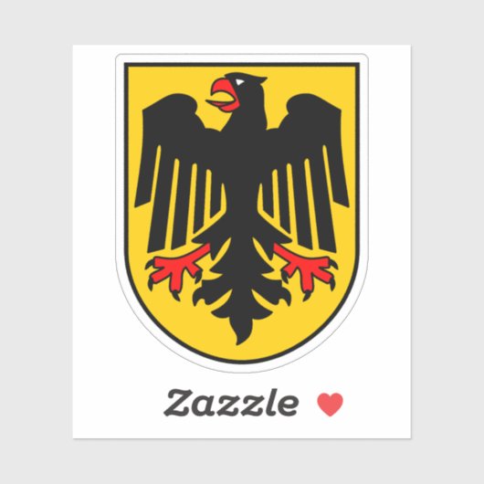 Wapen van Weimar, Duitsland - v2 Sticker (Vel)