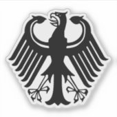 Wapen van Weimar, Duitsland - v3 Sticker (Voorkant)