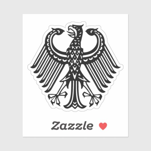 Wapen van Weimar, Duitsland - v4 Sticker (Vel)