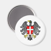 wapen van wenen magneet (Voorkant / Achterkant)