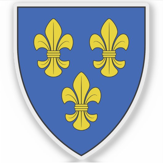 Wapen van Wiesbaden, Duitsland Sticker (Voorkant)