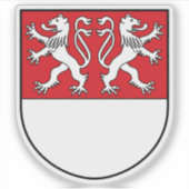 Wapen van Witten, Duitsland Sticker (Voorkant)