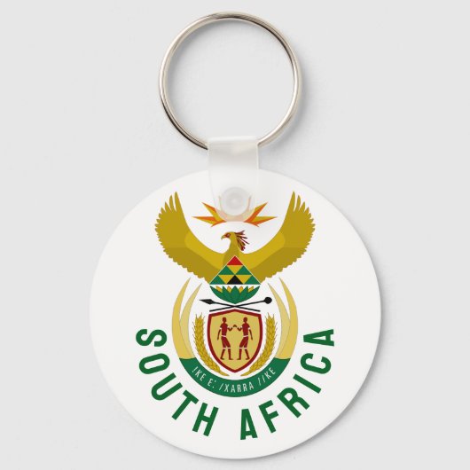 Wapen van Zuid-Afrika Sleutelhanger (Voorkant)