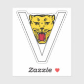 Wapen van Zuid-Kasai (1960–1962) Sticker (Vel)