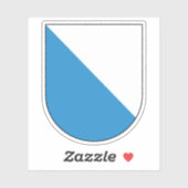 Wapen van Zürich (Zürich), Zwitserland Sticker (Vel)