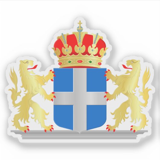 Wapen van Zwolle, Nederland Sticker (Voorkant)