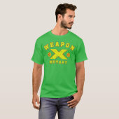 Wapen X retro T-shirt (Voorkant volledig)