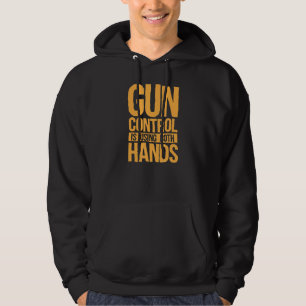 Wapenbeheersing Gebruikt Beide Handen Pro 2a Tweed Hoodie