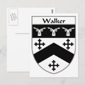 Wapenbekleding/familiekust Briefkaart (Voorkant / Achterkant)