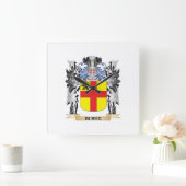 Wapenbekleding - familiekust vierkante klok (Huis)