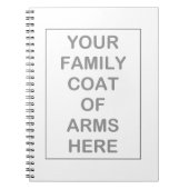 Wapenbekleding Notitieboek (Voorkant)