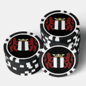 Wapenbekleding van Delft Poker Chips (Opstapeling)