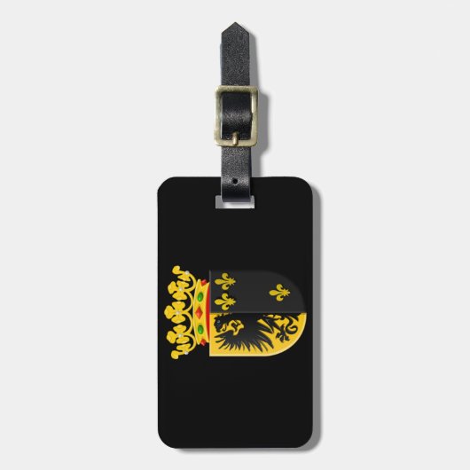 Wapenbekleding van het werkum bagagelabel (Voorkant verticaal)