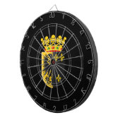 Wapenbekleding van het werkum dartbord (Voorkant Rechts)