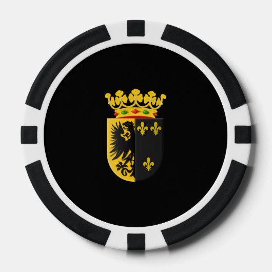 Wapenbekleding van het werkum pokerchips (Voorkant)