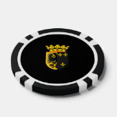 Wapenbekleding van het werkum pokerchips (Enkel)