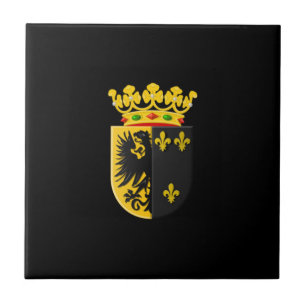 Wapenbekleding van het werkum tegeltje