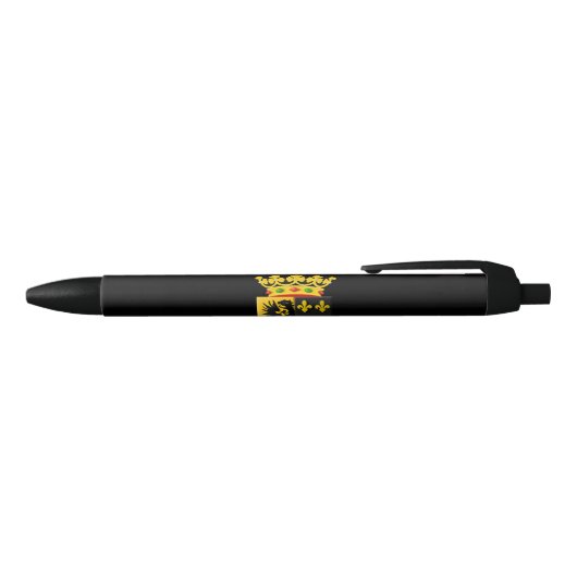 Wapenbekleding van het werkum zwarte inkt pen (Bovenkant)