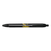 Wapenbekleding van het werkum zwarte inkt pen (Achterkant)