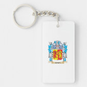 Wapenbekleding van Hynes - gezinscrest Sleutelhanger (Voorkant)