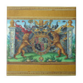 Wapenbekleding van keramische Tegel Tegeltje (Voorkant)