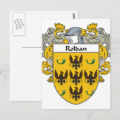 Wapenbekleding van Roldan (bestuurd) Briefkaart (Voorkant / Achterkant)