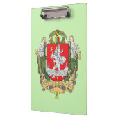 Wapenbekleding van Vilnius, Litouwen Klembord (Links)