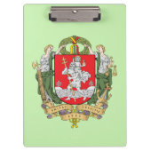 Wapenbekleding van Vilnius, Litouwen Klembord (Voorkant)