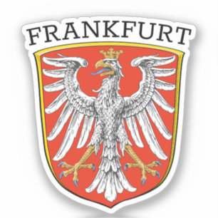 Wapenbezit van Frankfurt - DUITSLAND Sticker