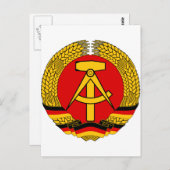 wapenbezit van Oost-Duitsland Briefkaart (Voorkant / Achterkant)