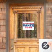 Wapenbezitter voor Vance 2028 Raamsticker (Huis Deur)