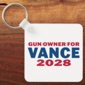 Wapenbezitter voor Vance 2028 Sleutelhanger (Voorkant)