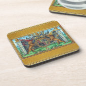 Wapenbroodrooster Bier Onderzetter (Linkerzijde)