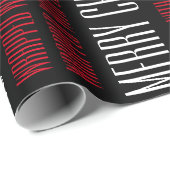 Wapend met kerstfeest cadeaupapier (Rol Hoek)