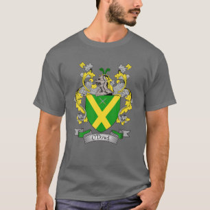 Wapendeklaag   O'dowd Familienaam Crest T-shirt
