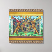 Wapendoek Canvas Afdruk (Voorkant)