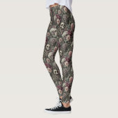 Wapenen in de Rozen - Gotisch Victoriaans Delirium Leggings (Links)