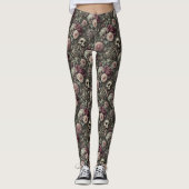 Wapenen in de Rozen - Gotisch Victoriaans Delirium Leggings (Voorkant)
