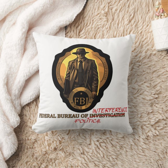 Wapeningsautoriteit: de FBI is corrupt Kussen (Deken)