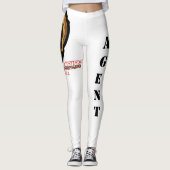 Wapeningsautoriteit: de FBI is corrupt Leggings (Voorkant)