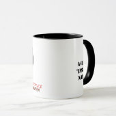 Wapeningsautoriteit: de FBI is corrupt Mok (Voorkant rechts)