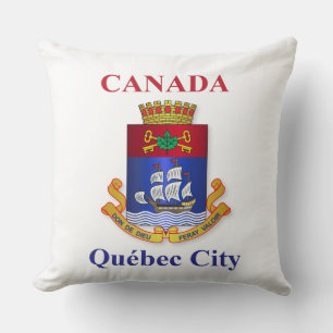 Wapenjas Québec City Kussen