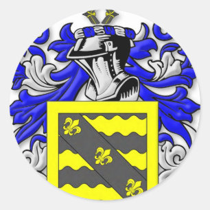 Wapenjassen Ronde Sticker