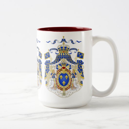 Wapenjassen Tweekleurige Koffiemok (Rechts)