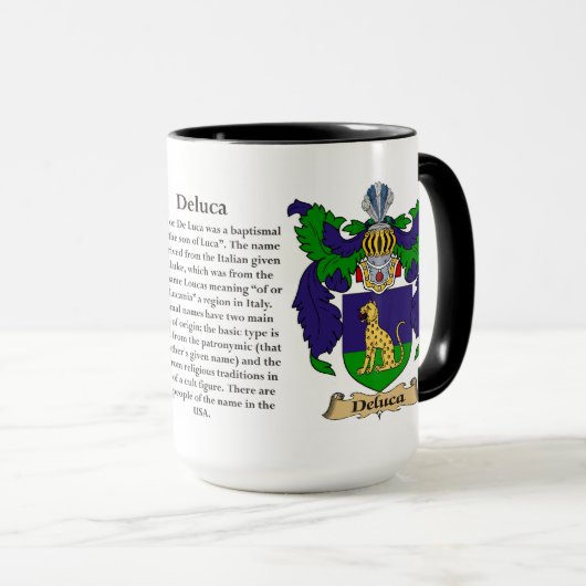 Wapenjassen van Deluca Mok (Voorkant rechts)